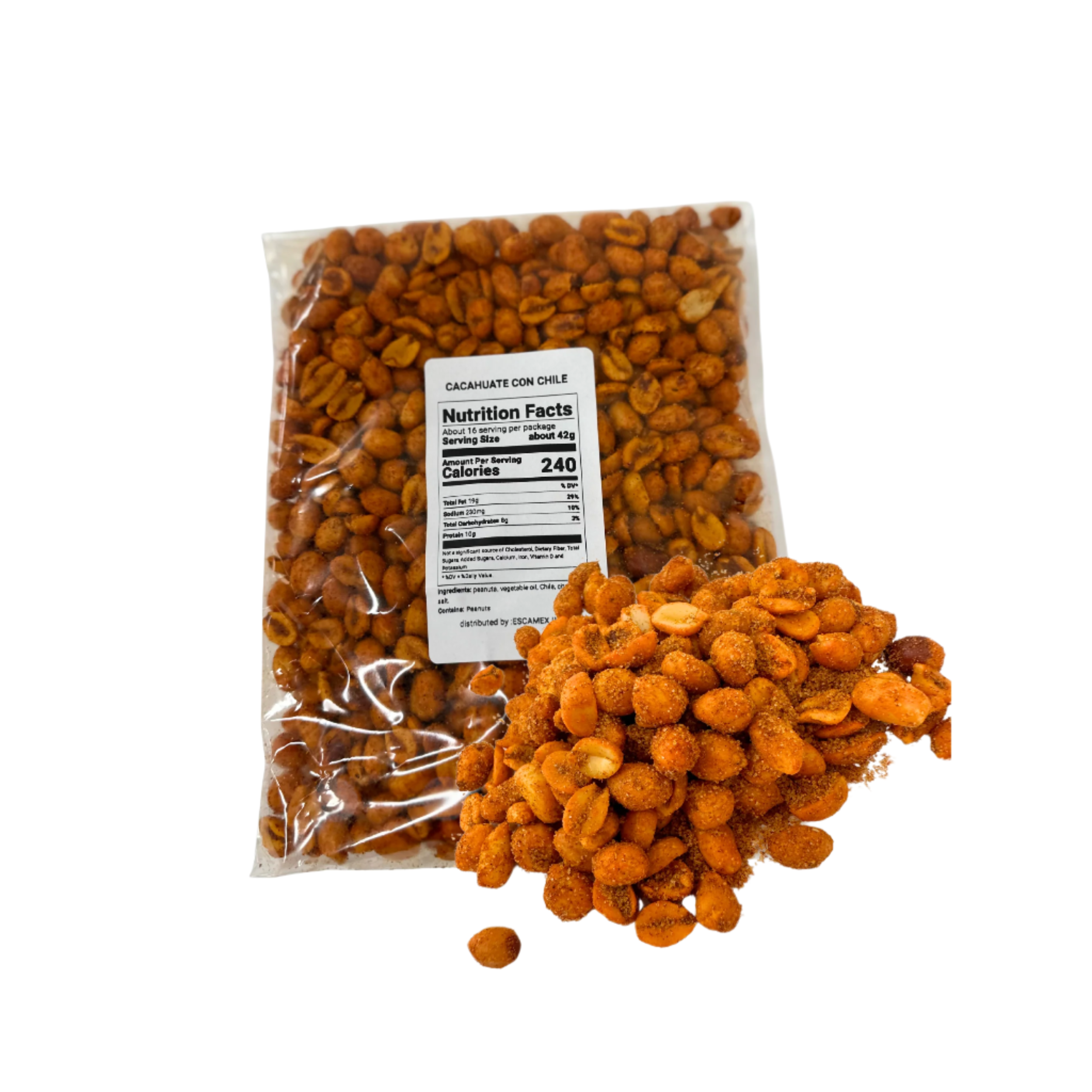 peanut with chile spice 1 pound bag